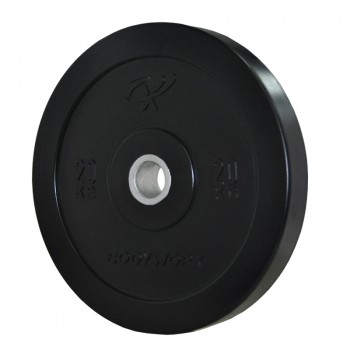 Bodyworx 72640B20 Black Bumper Plates (20KG)